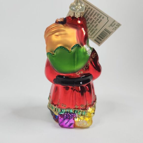 OWC Old World Christmas A Very Merry Father Christma #40013 Santa Ornament - Picture 4 of 7